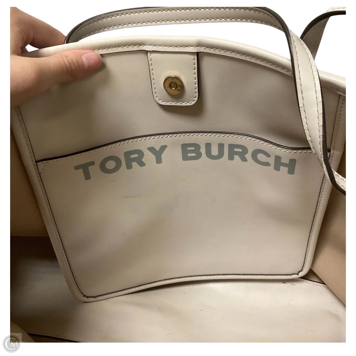 Handbag Designer By Tory Burch, Size: Medium