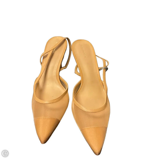 Shoes Heels Stiletto By Reformation In Tan, Size: 8