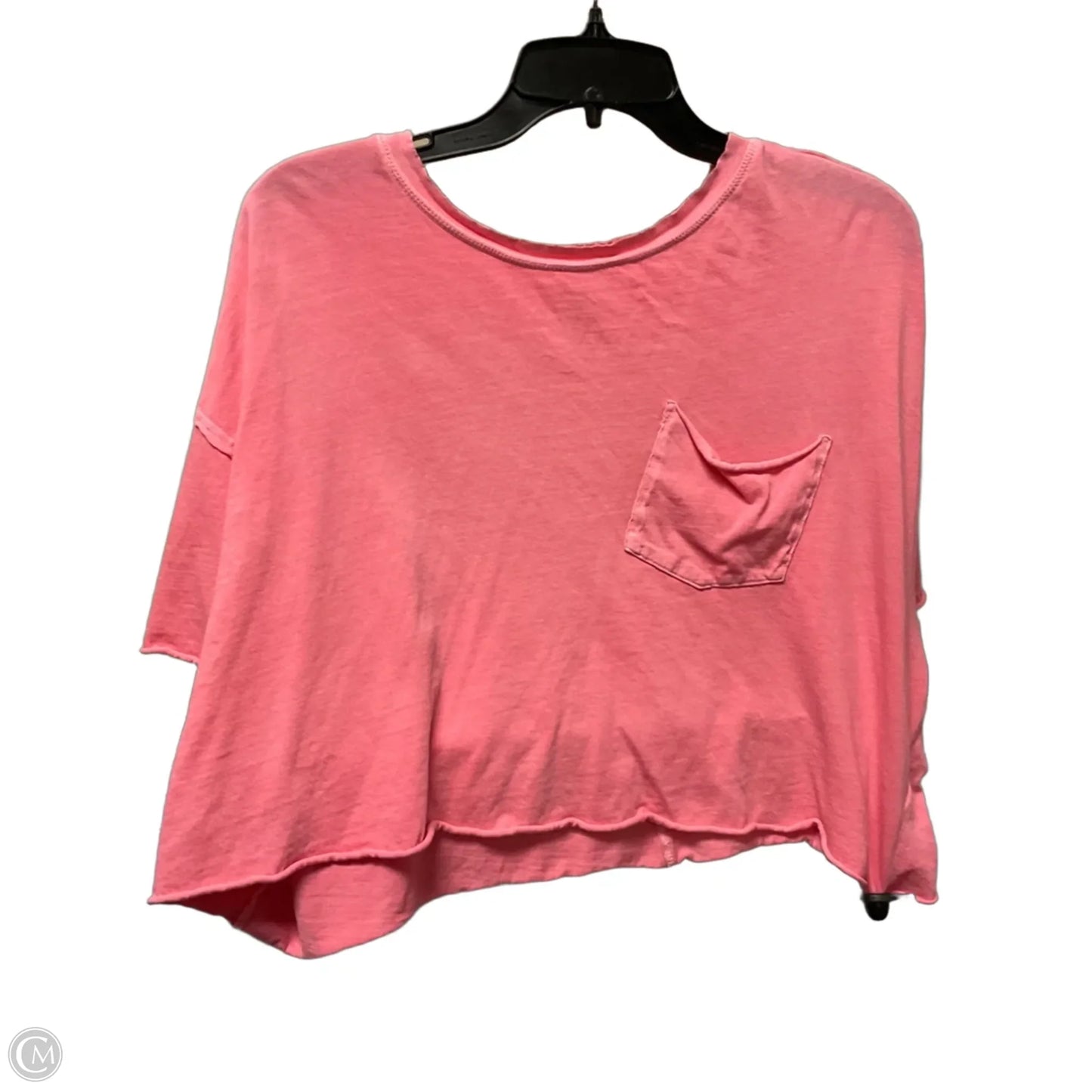 Top Short Sleeve By We The Free In Pink, Size: Xs