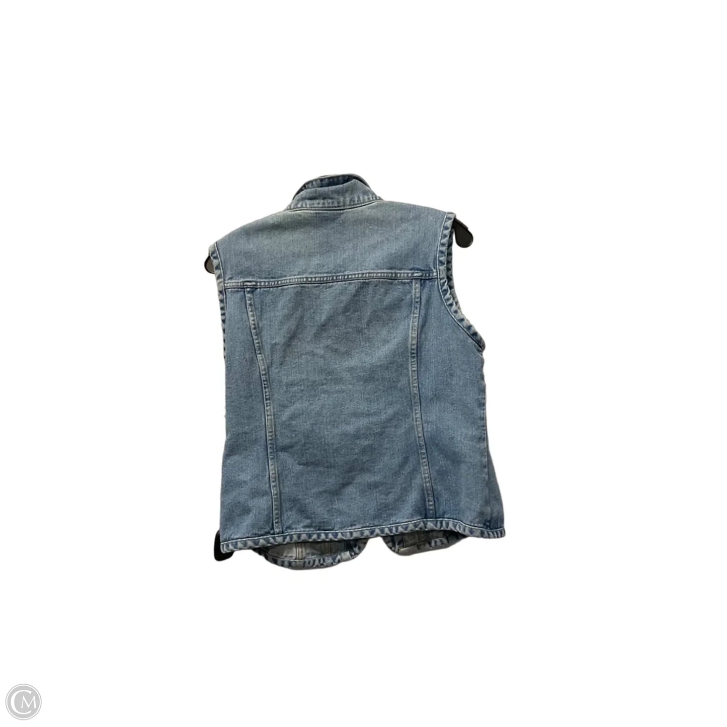 Vest Other By Clothes Mentor In Blue Denim