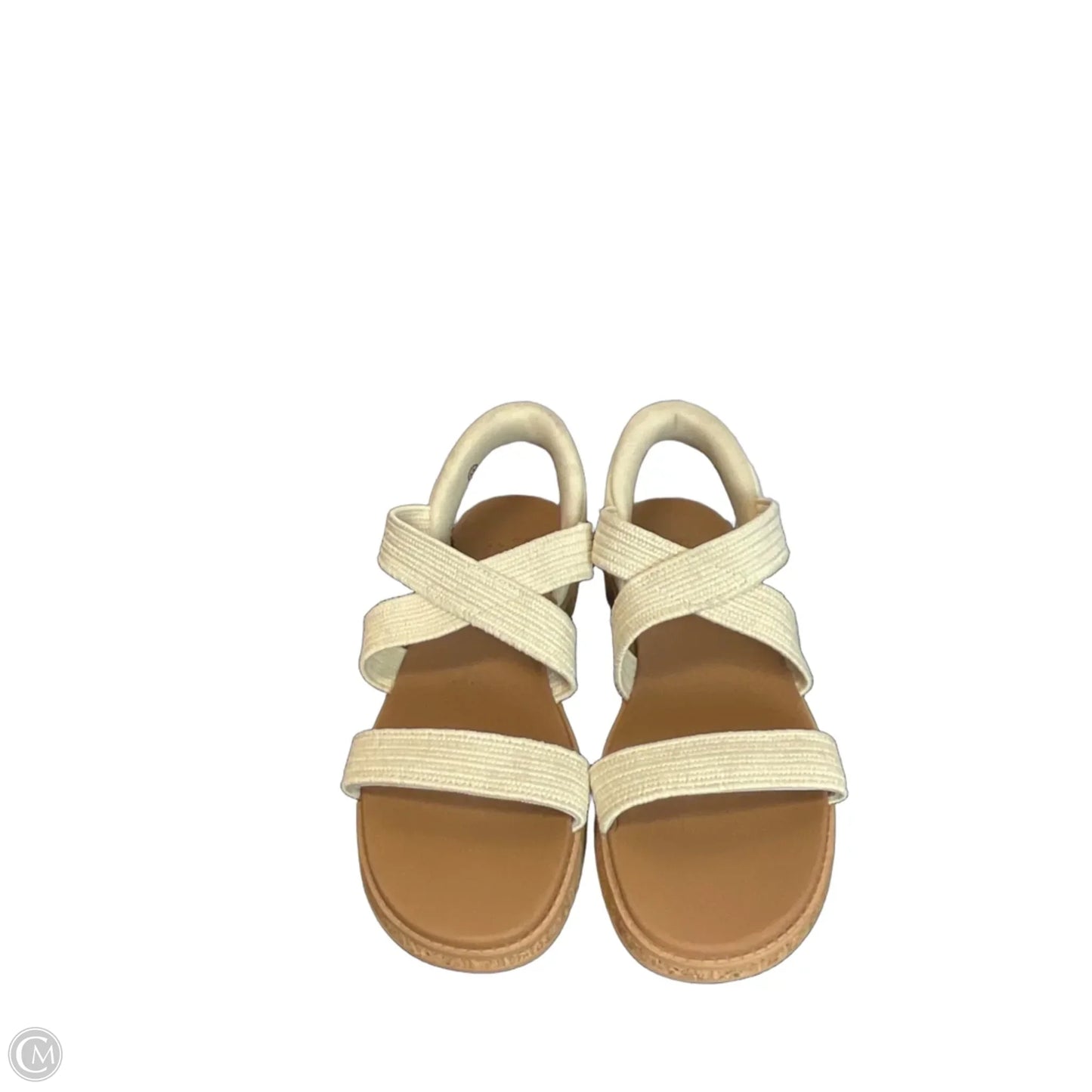 Sandals Flats By Skechers In Cream, Size: 11