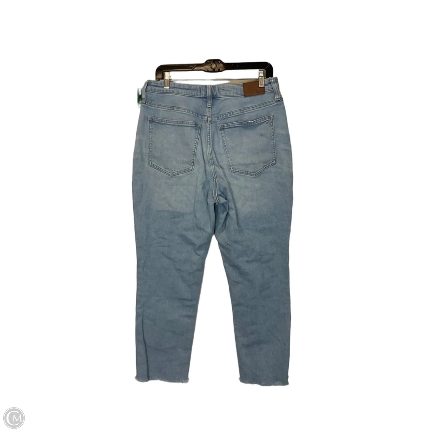 Jeans Straight By Madewell In Blue Denim, Size: 6