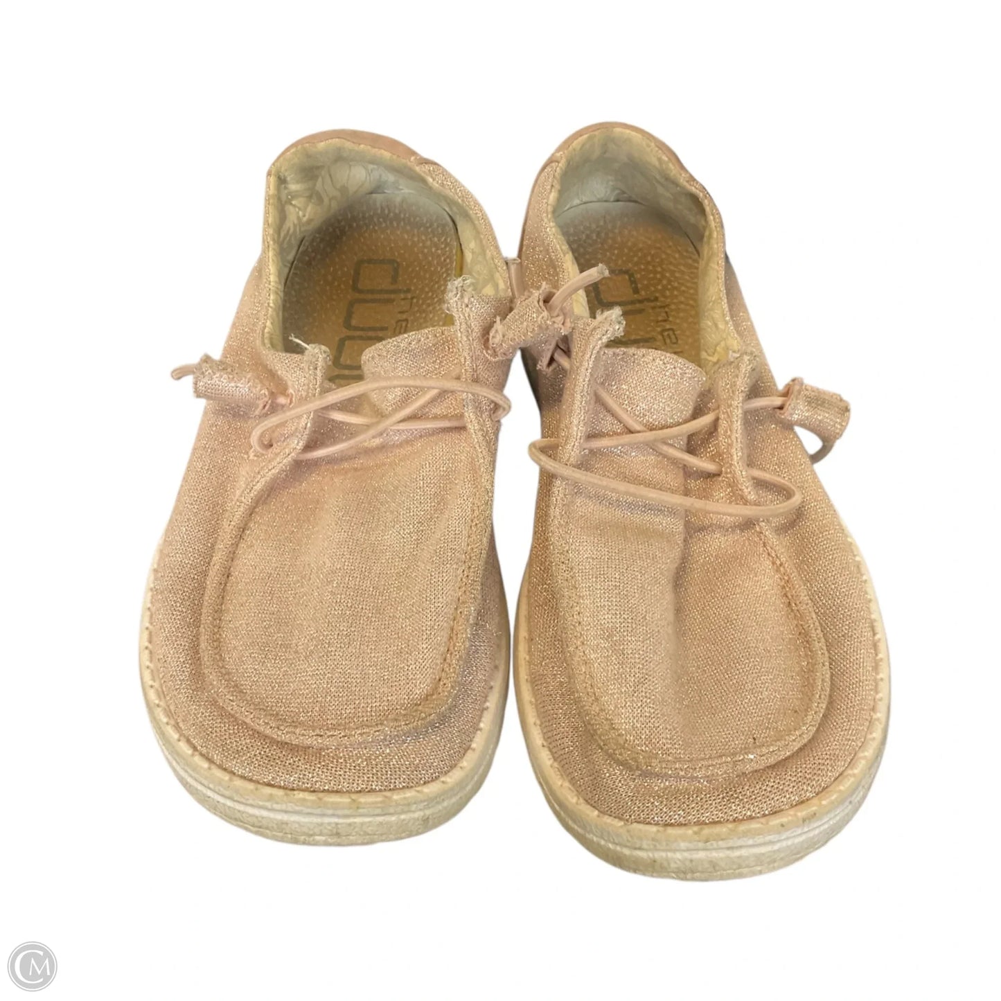 Shoes Flats By Hey Dude In Pink, Size: 5