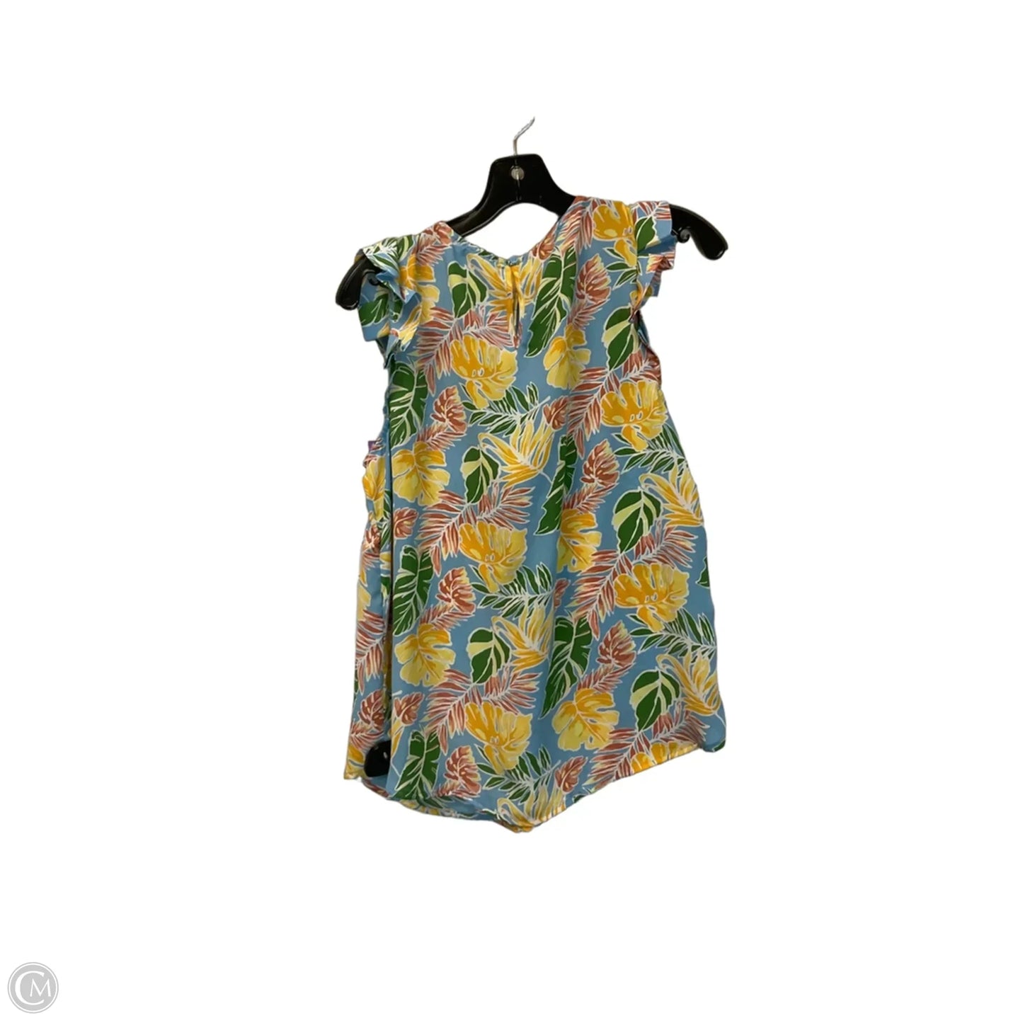 Top Sleeveless By Pleione In Blue, Size: M