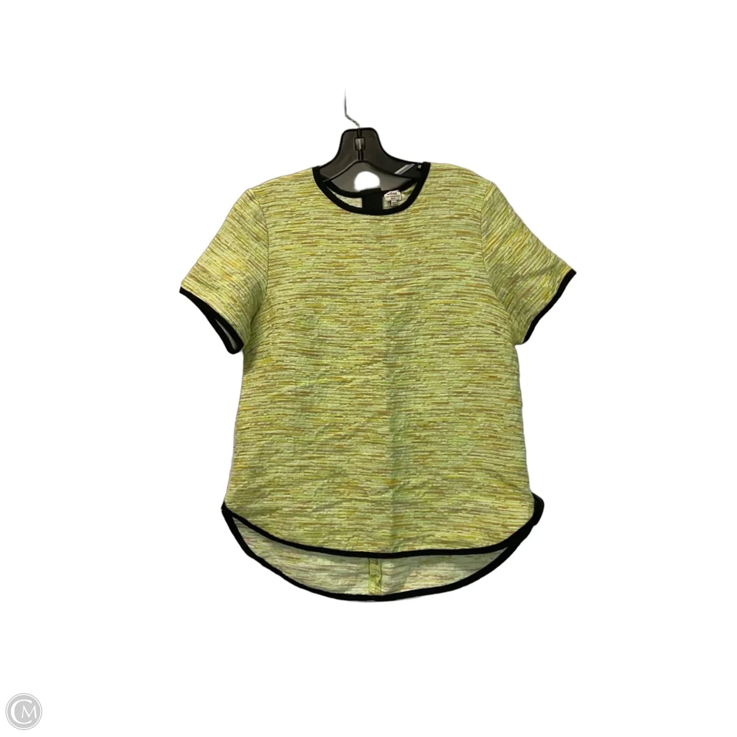 Top Short Sleeve By Wilfred In Black & Green, Size: S