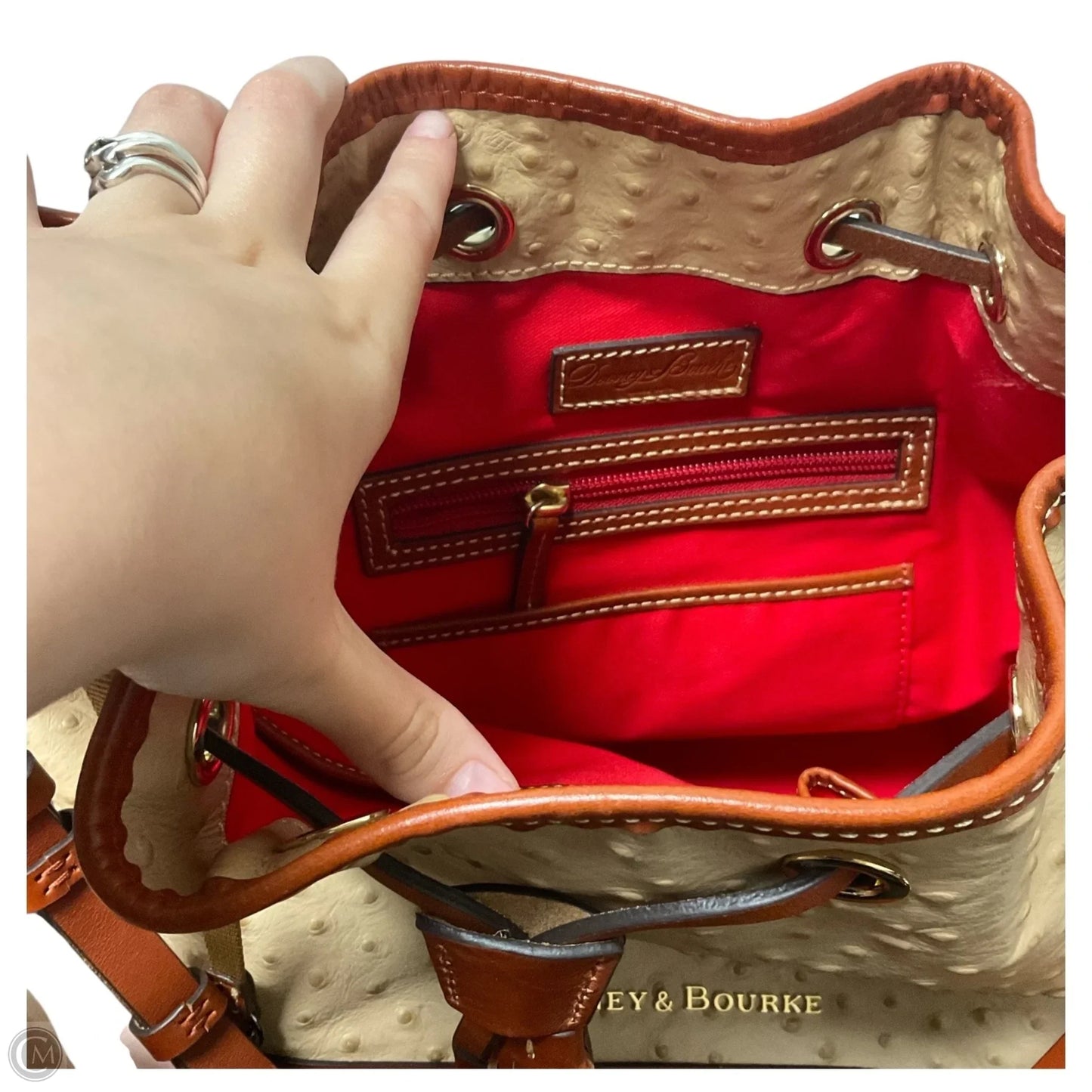 Handbag Designer By Dooney And Bourke, Size: Large