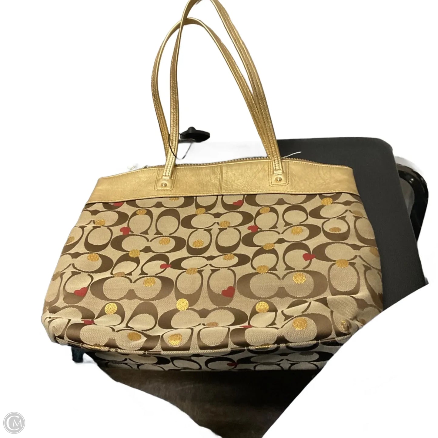 Handbag Designer By Coach, Size: Large