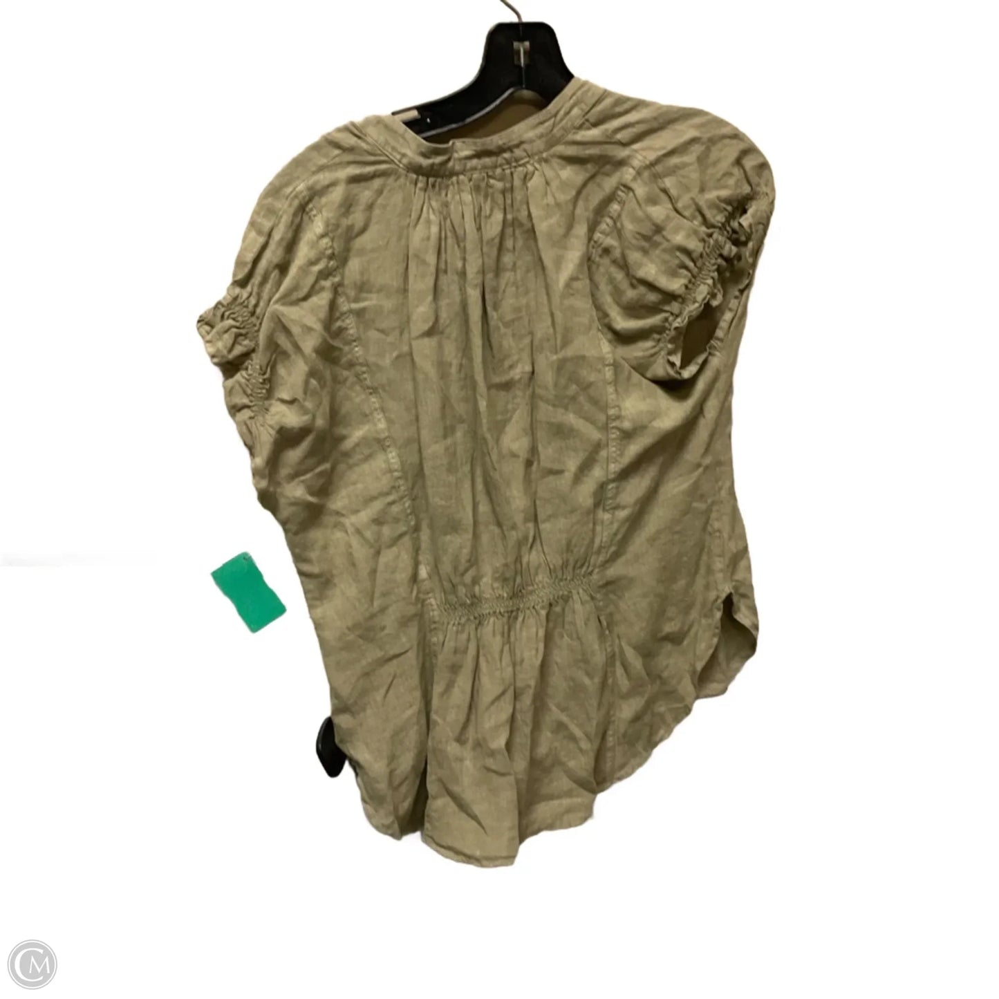 Top Short Sleeve Basic By Pilcro In Green, Size: S