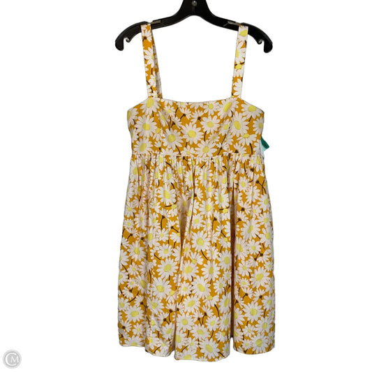 Dress Designer By Kate Spade In Yellow, Size: L