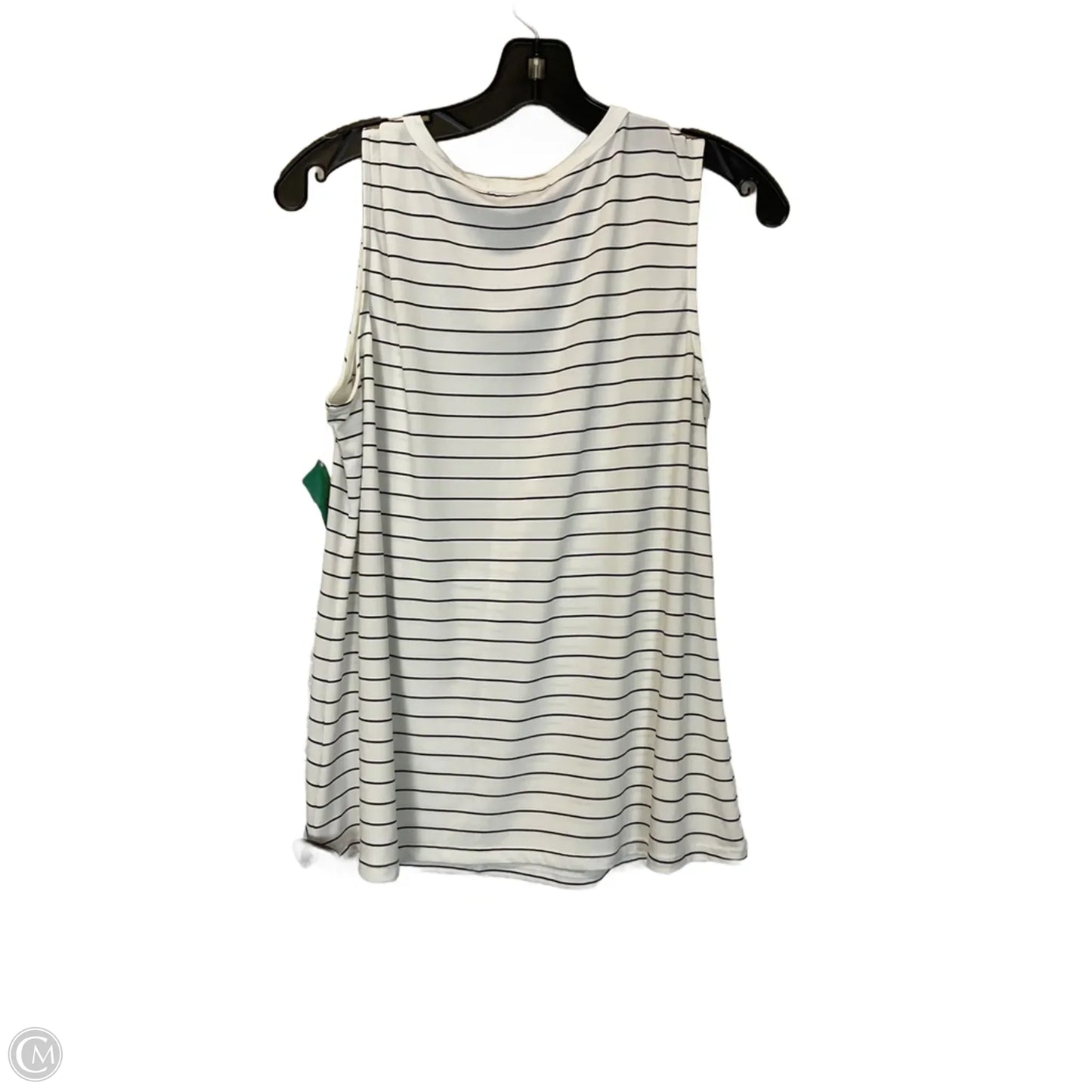 Top Sleeveless Basic By Banana Republic In White, Size: M
