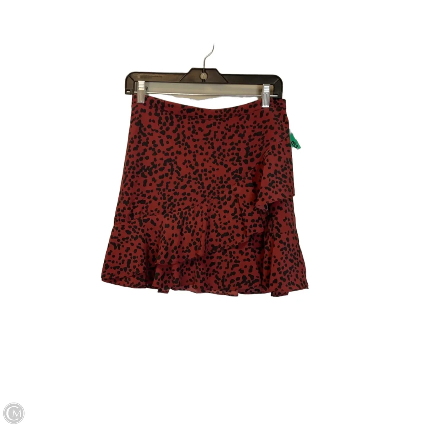 Skirt Mini & Short By Originality In Red, Size: M