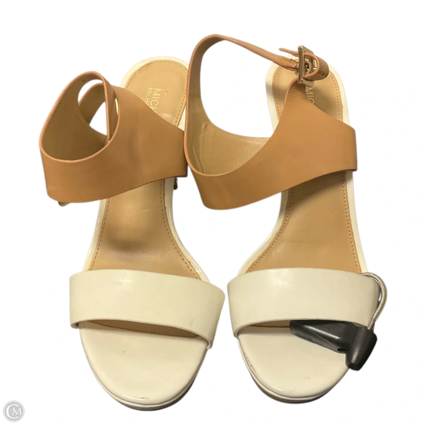 Shoes Designer By Michael Kors In White, Size: 6.5