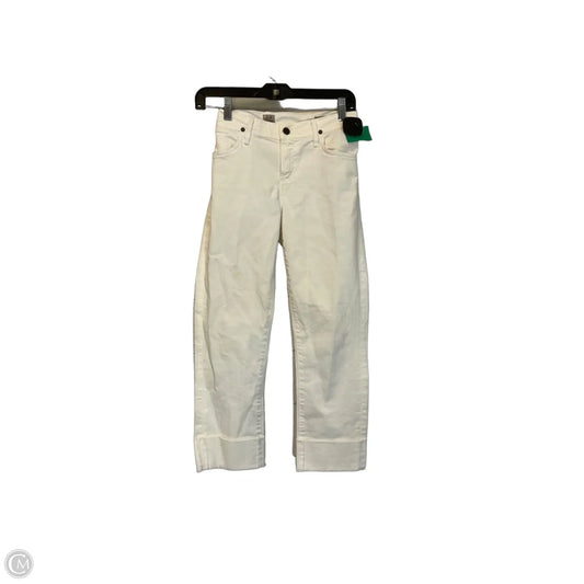 Jeans Straight By Citizens Of Humanity In Cream, Size: 4