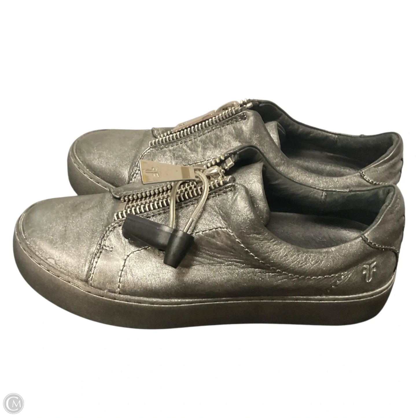 Shoes Designer By Frye In Grey, Size: 5.5