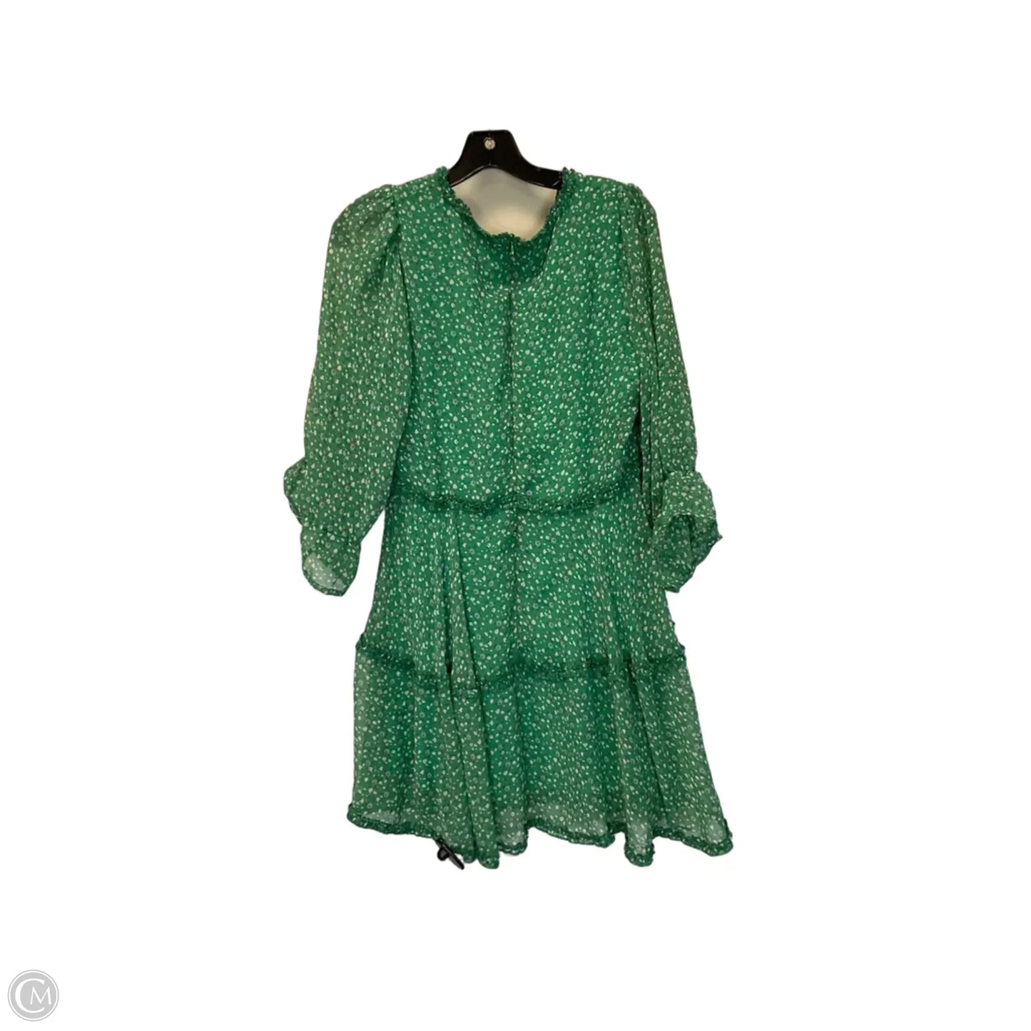 Dress Casual Short By Tcec In Green, Size: M