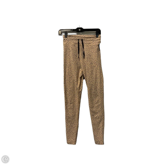 Athletic Leggings By Clothes Mentor In Tan, Size: S