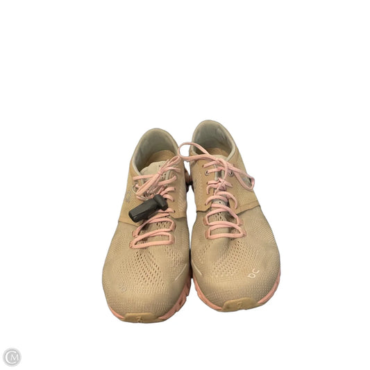 Shoes Athletic By On Cloud In Beige, Size: 10