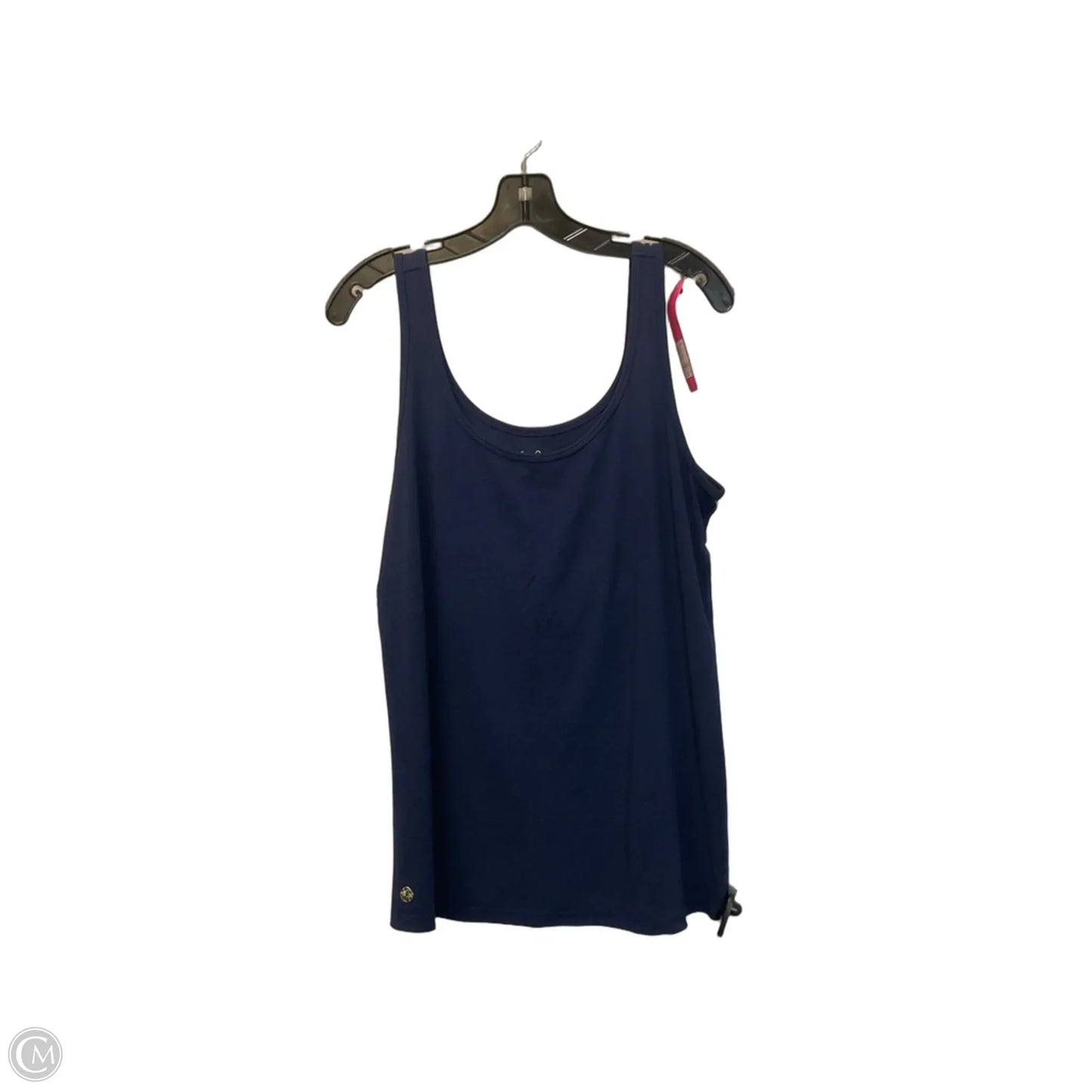Top Sleeveless Designer By Lilly Pulitzer In Blue, Size: Xl