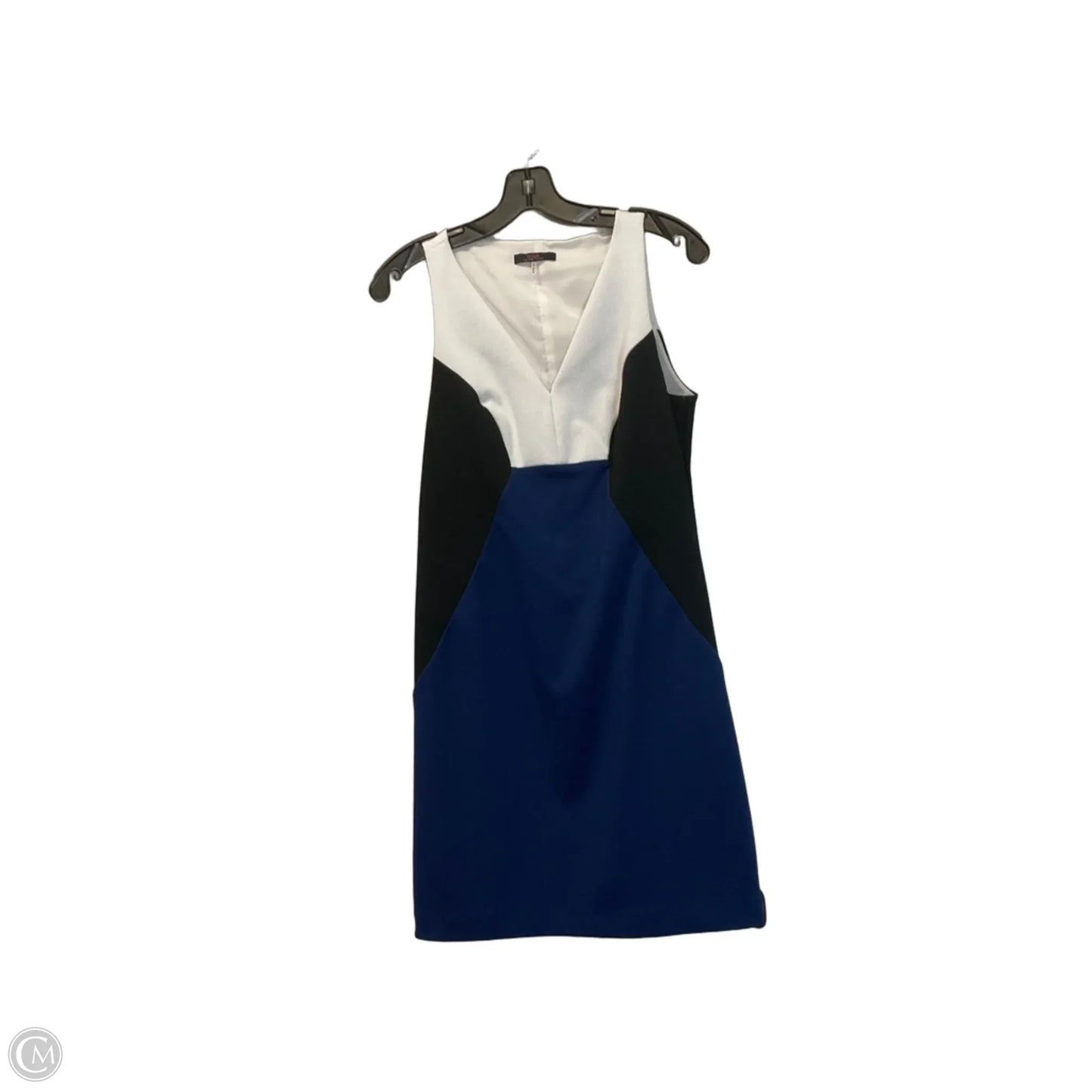 Dress Work By Trina By Trina Turk In Black & Blue, Size: 2