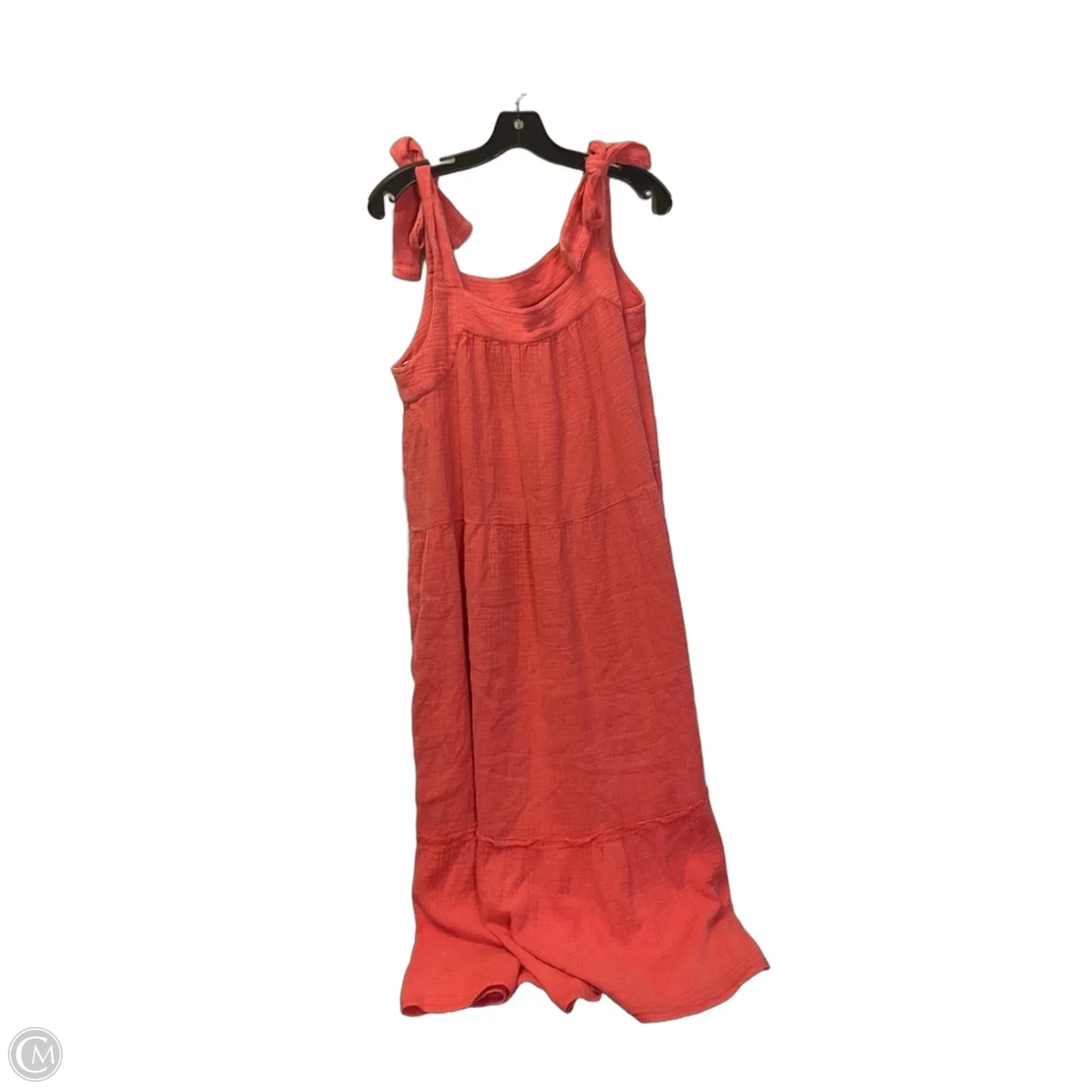 Dress Casual Maxi By Wonderly In Coral, Size: L