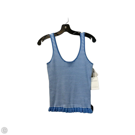 Top Sleeveless Basic By Free Assembly In Blue, Size: Xs