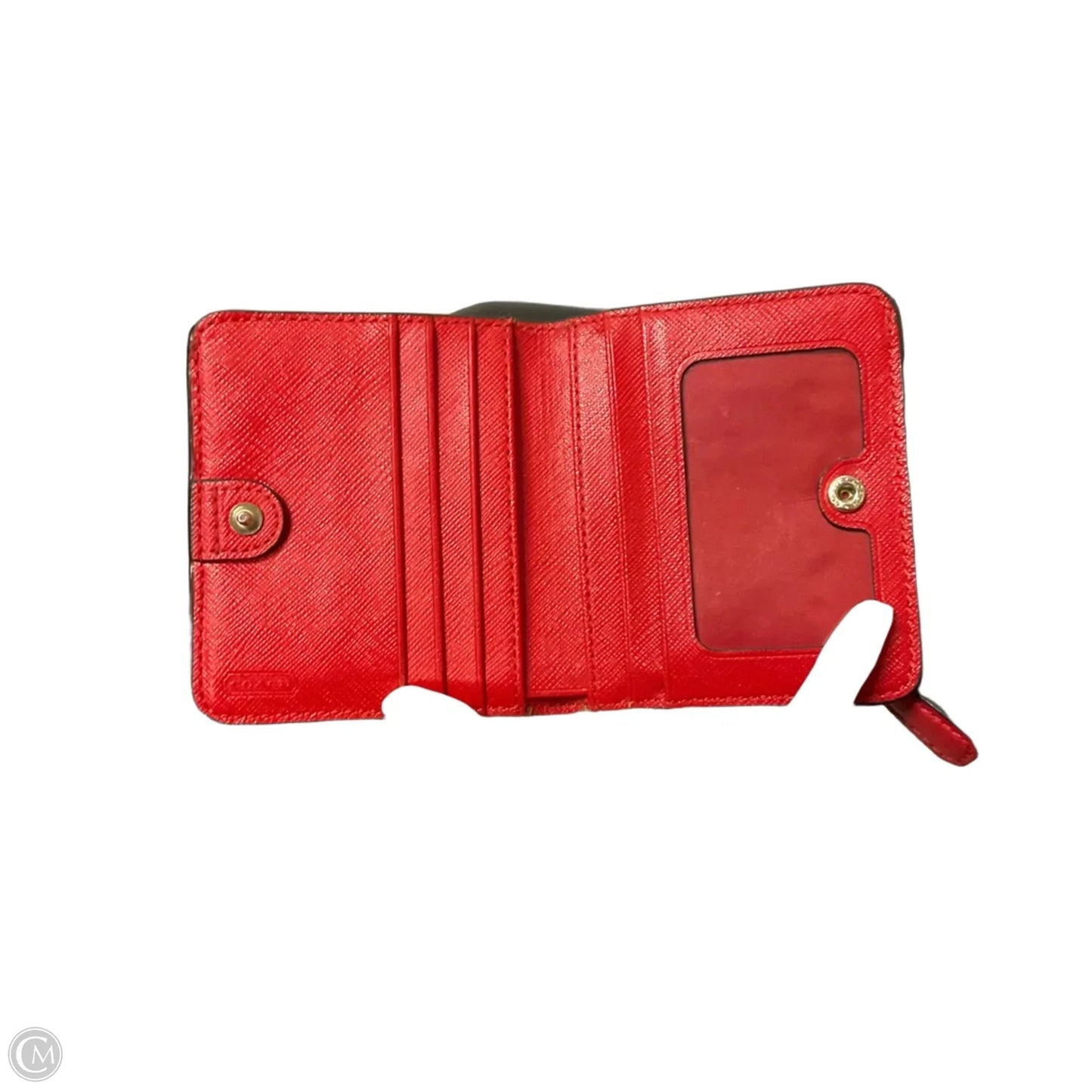Wallet Designer By Coach, Size: Small