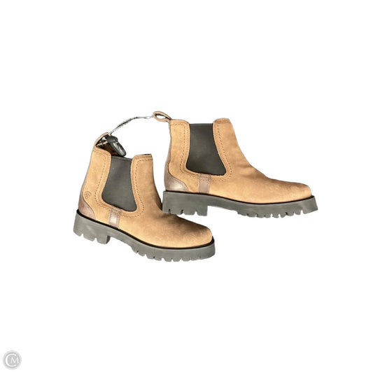 Boots Ankle Heels By Ariat In Brown, Size: 7.5