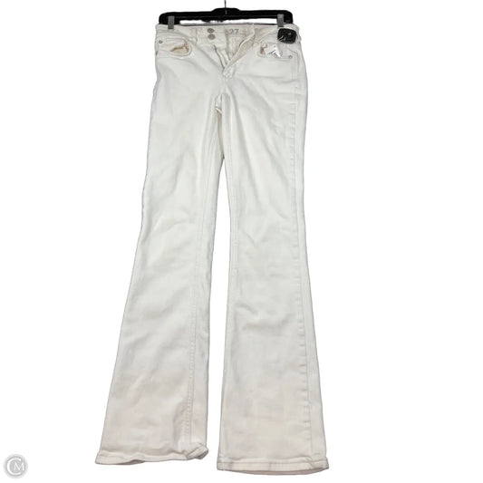 Jeans Boot Cut By We The Free In White Denim, Size: 4