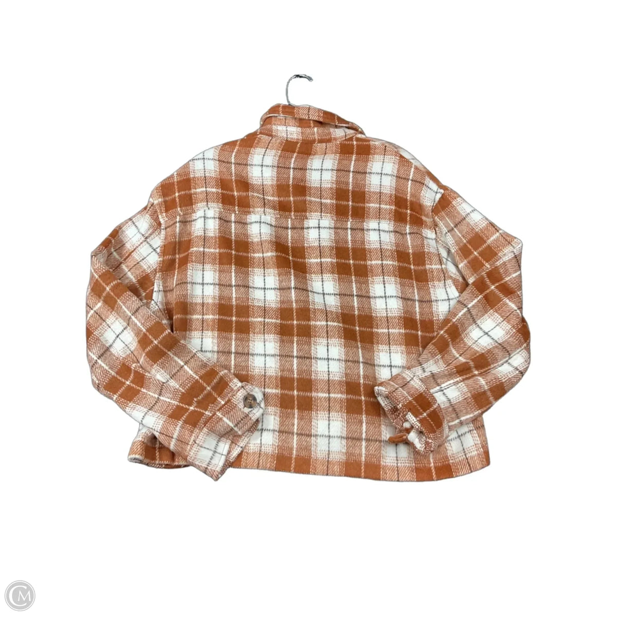 Jacket Other By Almost Pink In Plaid Pattern, Size: L