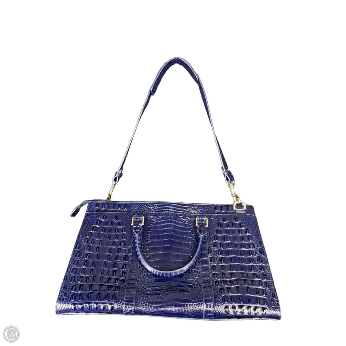 Handbag Designer By Brahmin, Size: Large