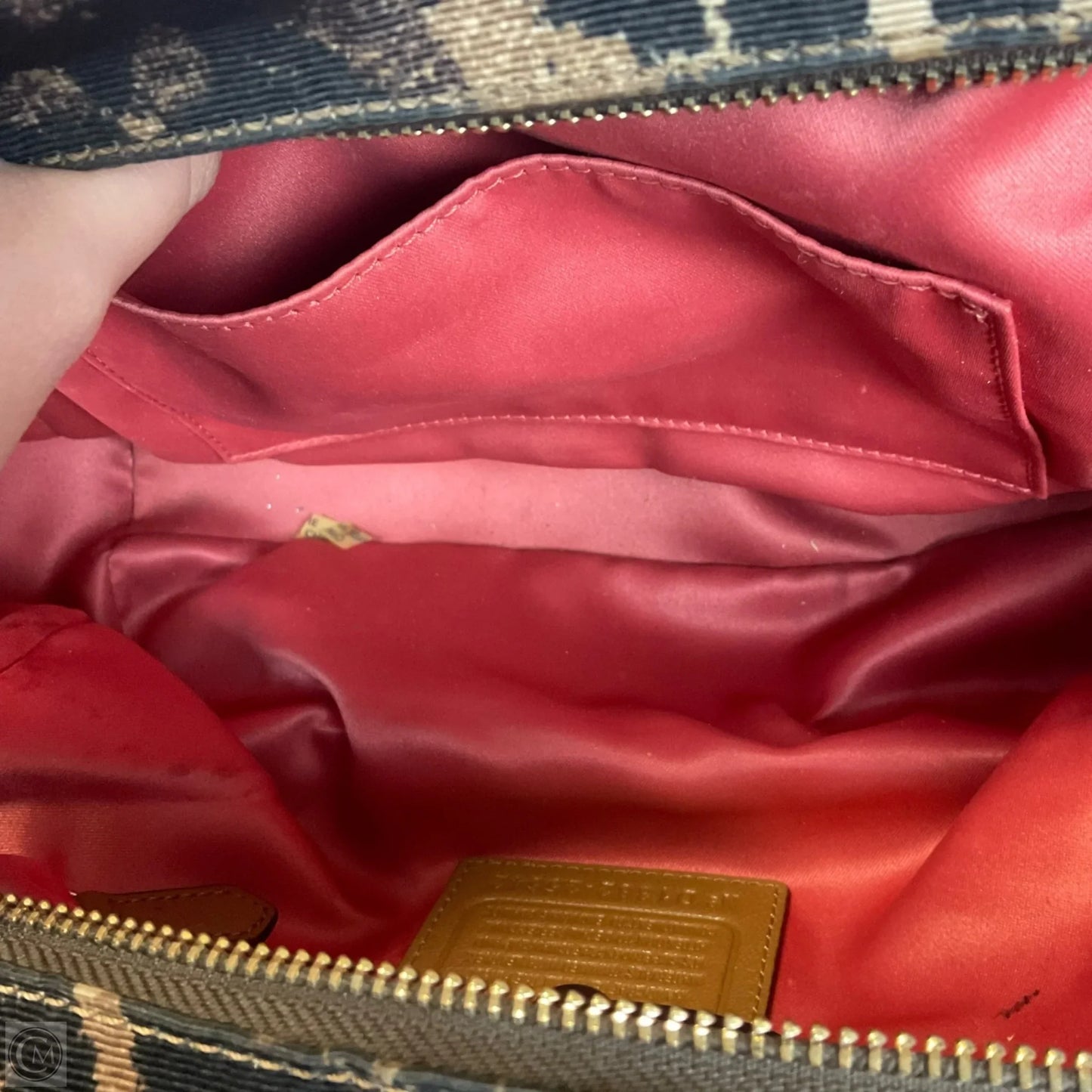 Handbag Designer By Coach, Size: Small