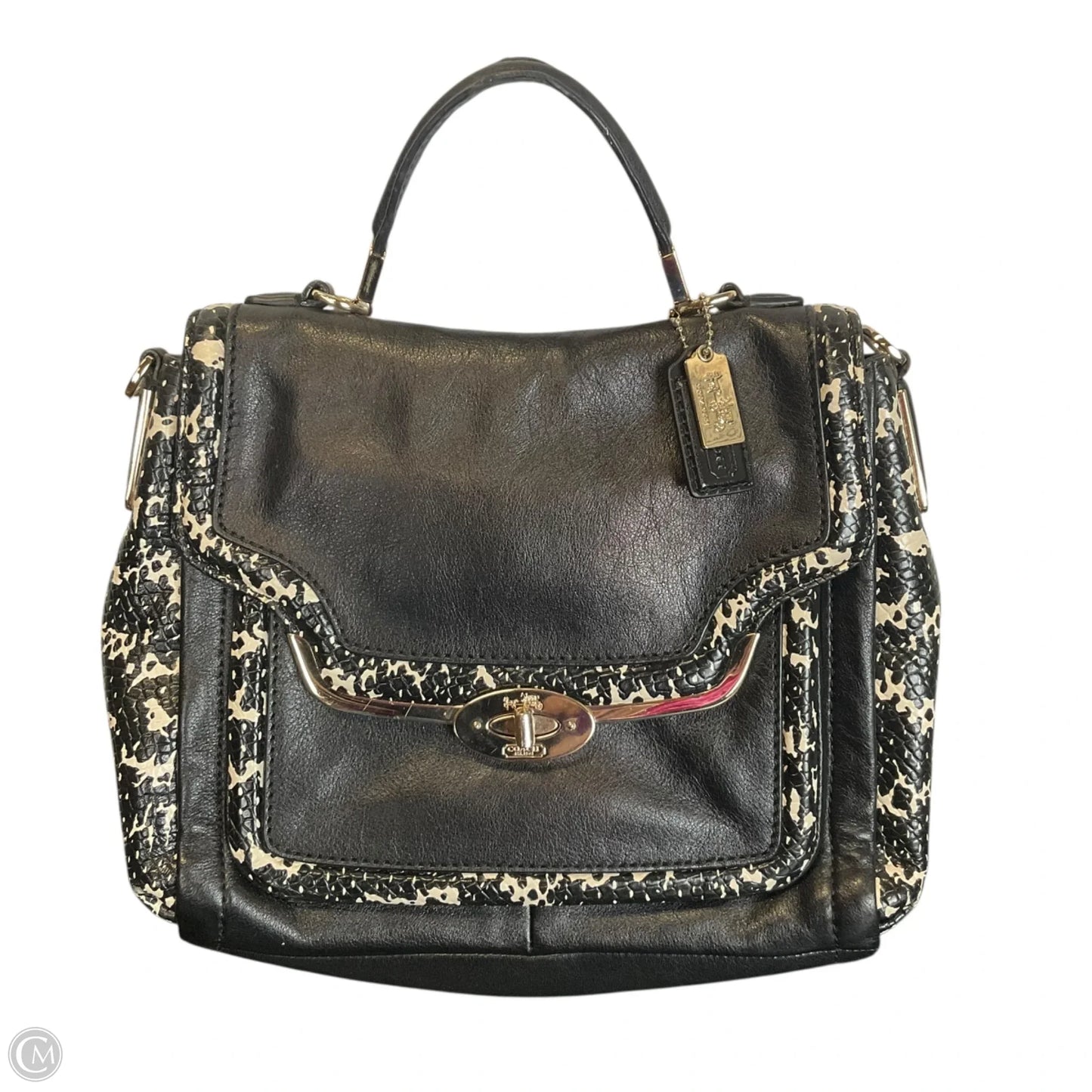 Handbag Designer By Coach, Size: Small