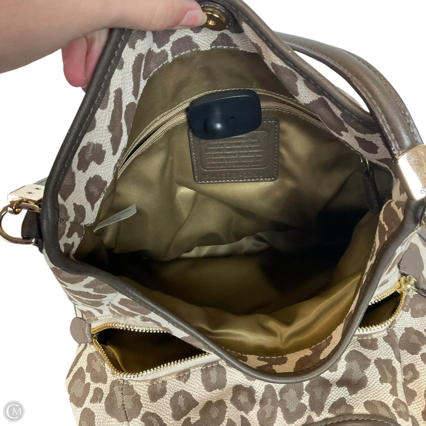 Handbag Designer By Coach, Size: Medium