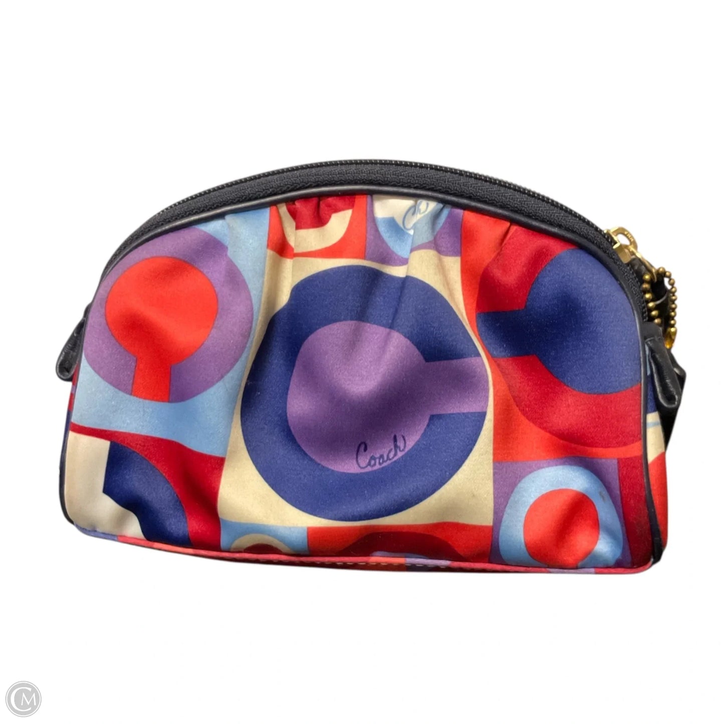 Makeup Bag Designer By Coach, Size: Small