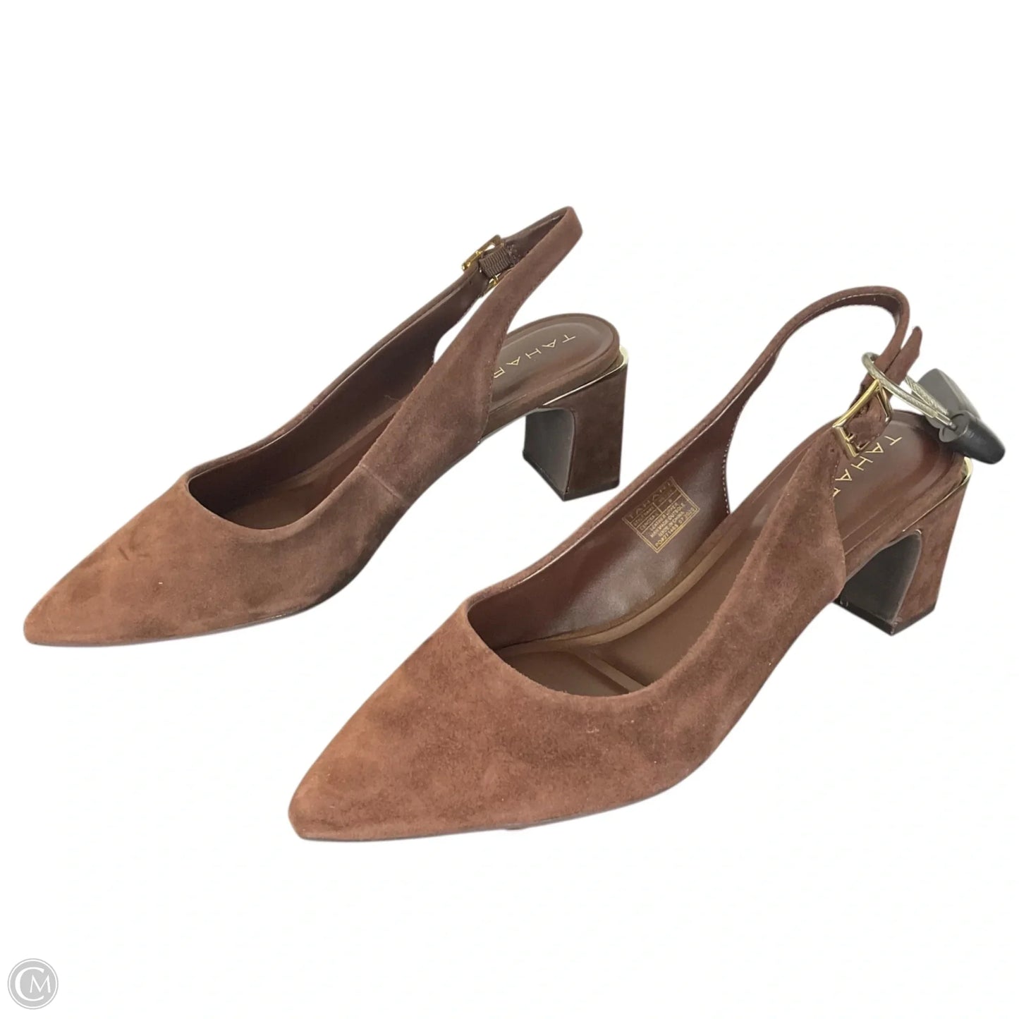 Shoes Heels Block By Tahari In Brown, Size: 8