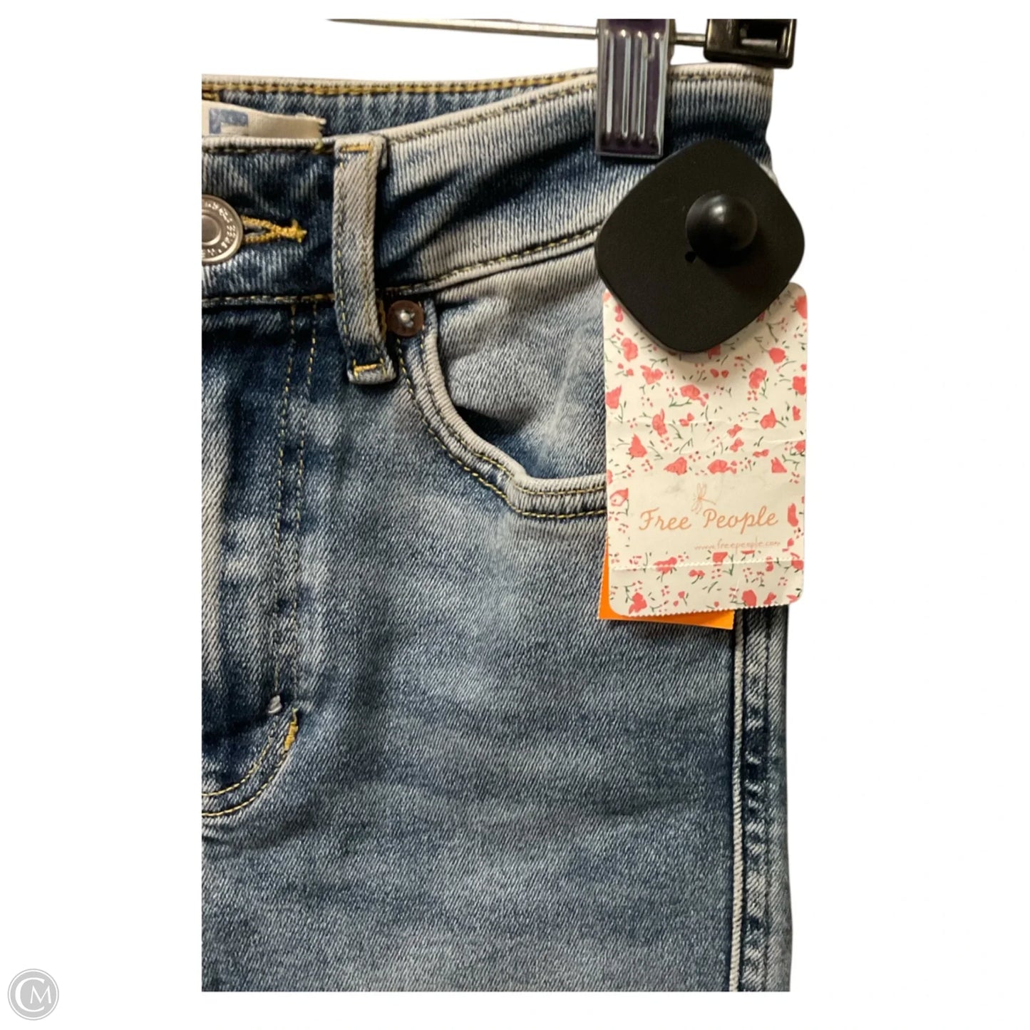 Jeans Skinny By We The Free In Blue Denim, Size: 2