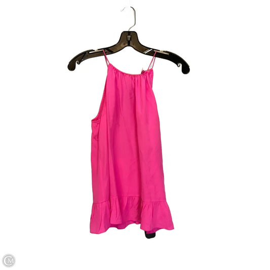 Top Short Sleeve Designer By Lilly Pulitzer In Blue, Size: S