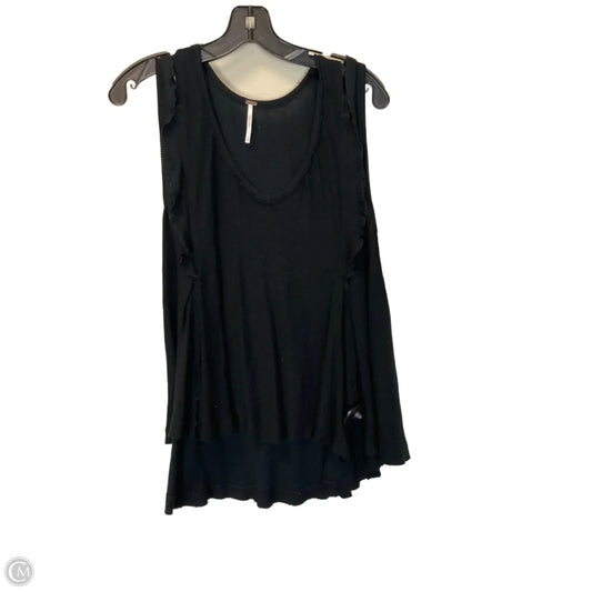Top Sleeveless By Free People In Black, Size: S