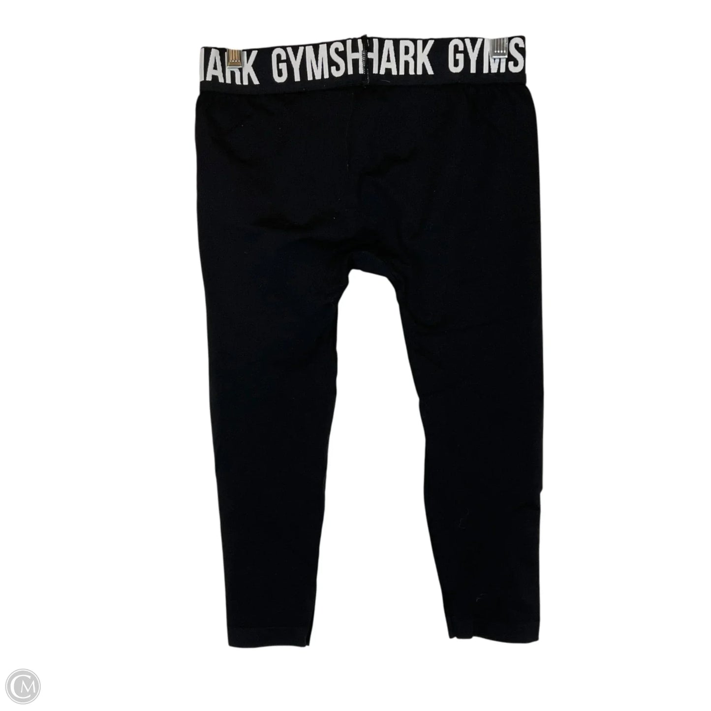 Athletic Leggings Capris By Gym Shark In Black, Size: S