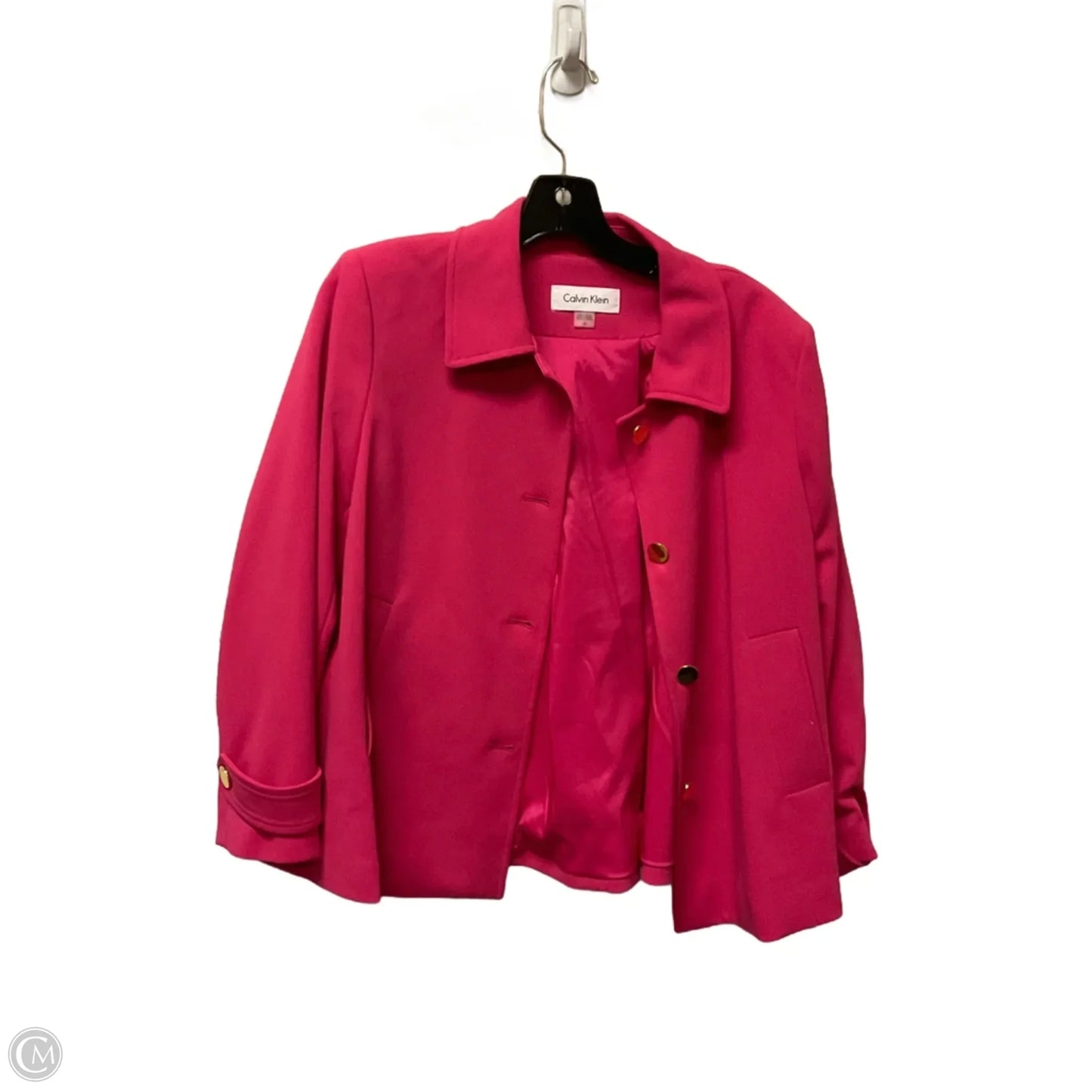 Blazer By Calvin Klein In Pink, Size: 10
