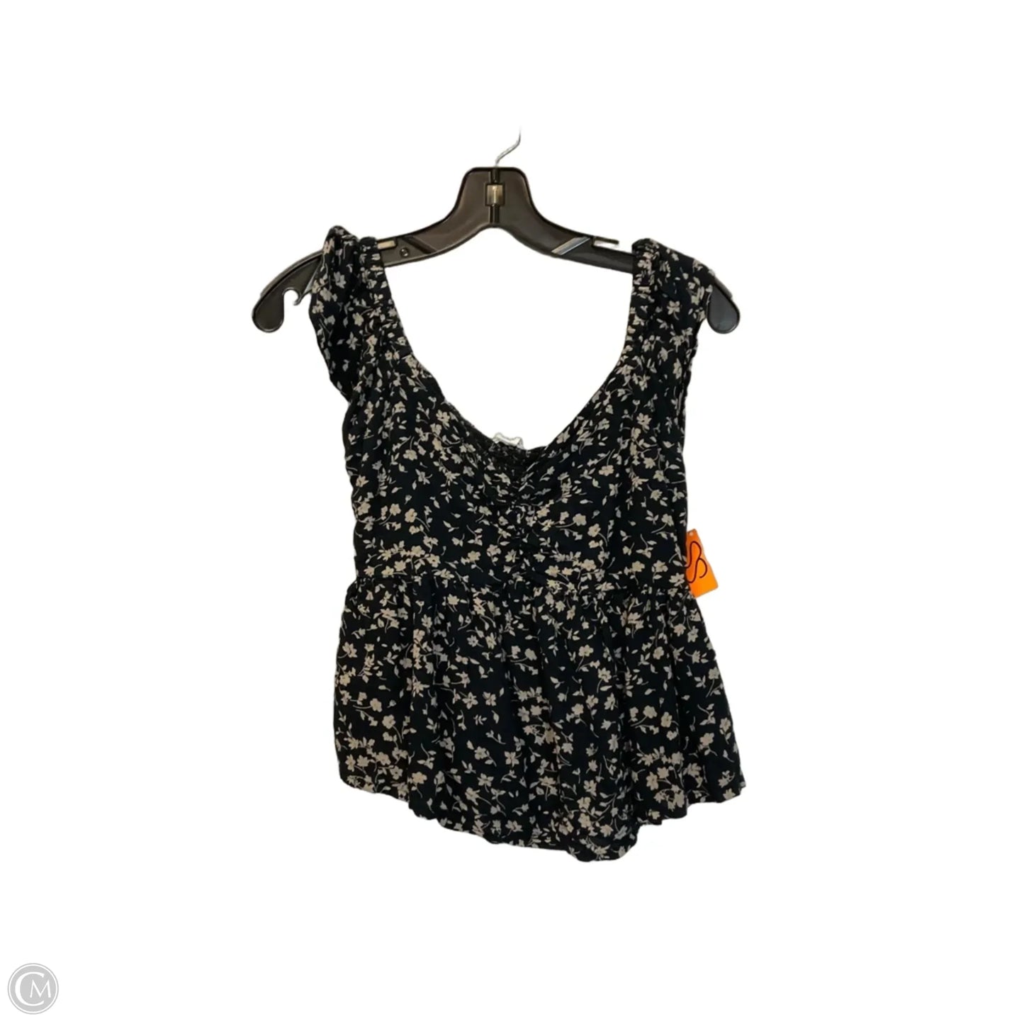Top Short Sleeve By Japna In Floral Print, Size: Xs