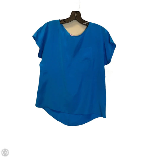 Top Short Sleeve Designer By Lilly Pulitzer In Blue, Size: Xs