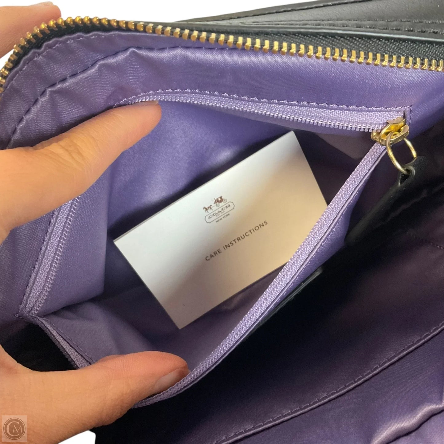 Crossbody Designer By Coach, Size: Small