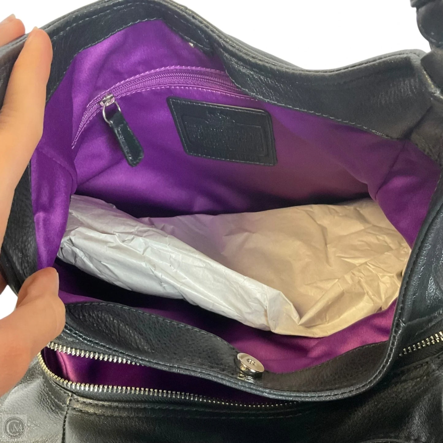 Handbag Designer By Coach, Size: Medium