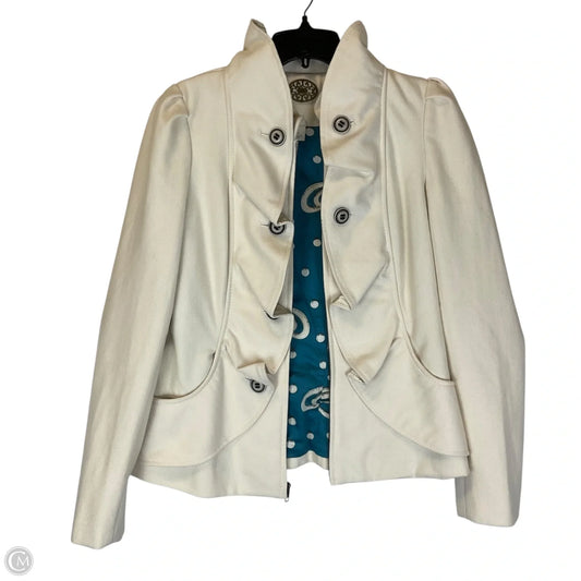 Jacket Other By Anthropologie In Cream, Size: 4