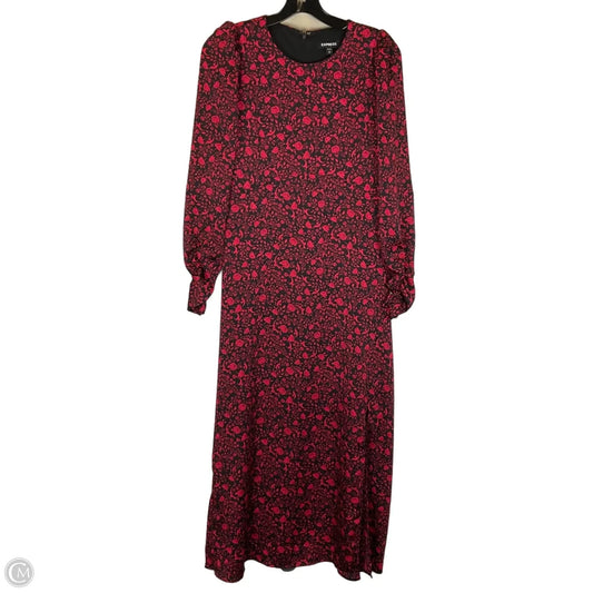 Dress Casual Maxi By Express In Floral Print, Size: S