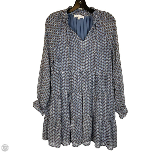 Dress Casual Midi By Karlie In Blue, Size: S