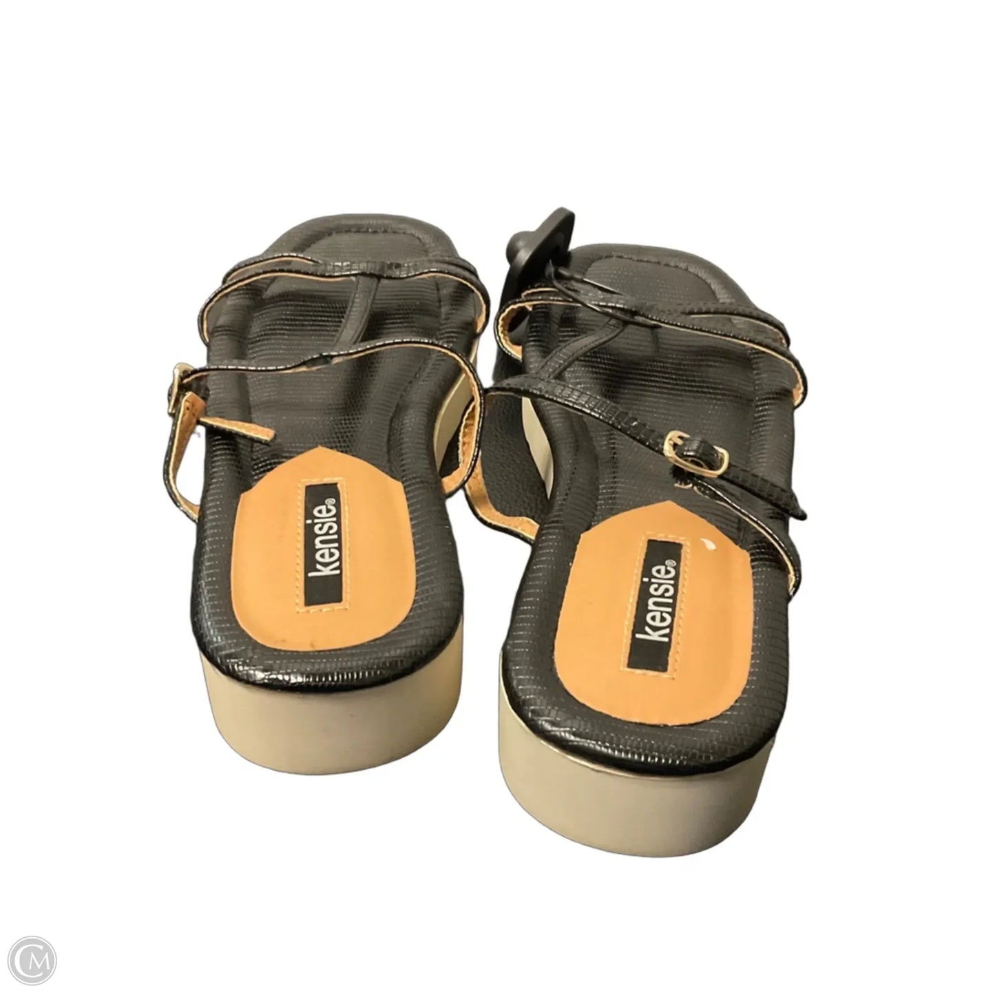 Sandals Flats By Kensie In Black, Size: 7