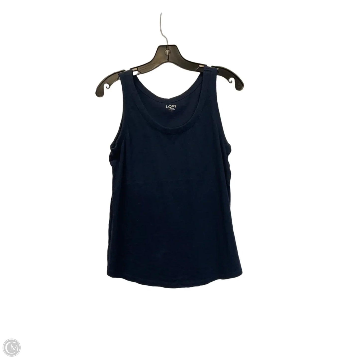 Top Sleeveless Basic By Loft In Navy, Size: M