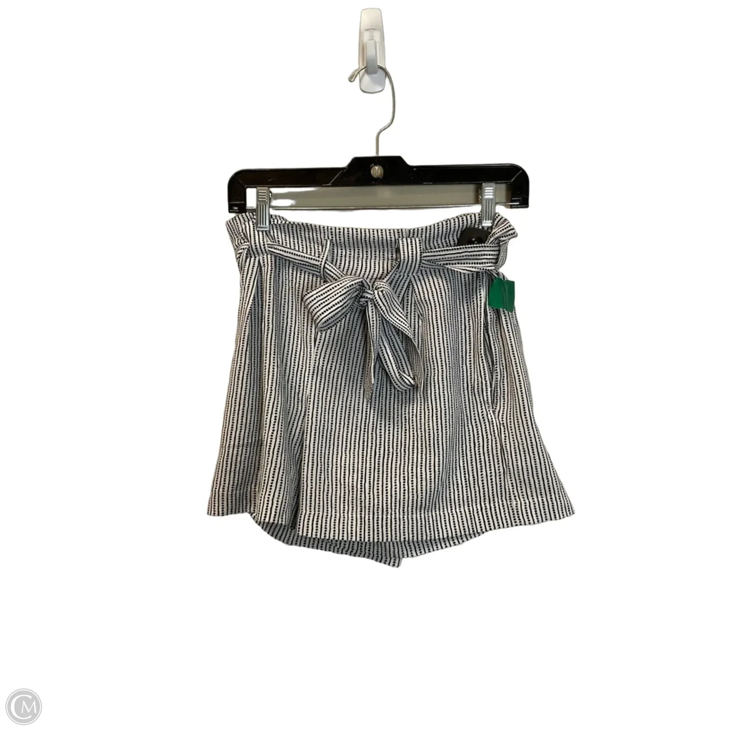 Shorts By Max Studio In Black & White, Size: S